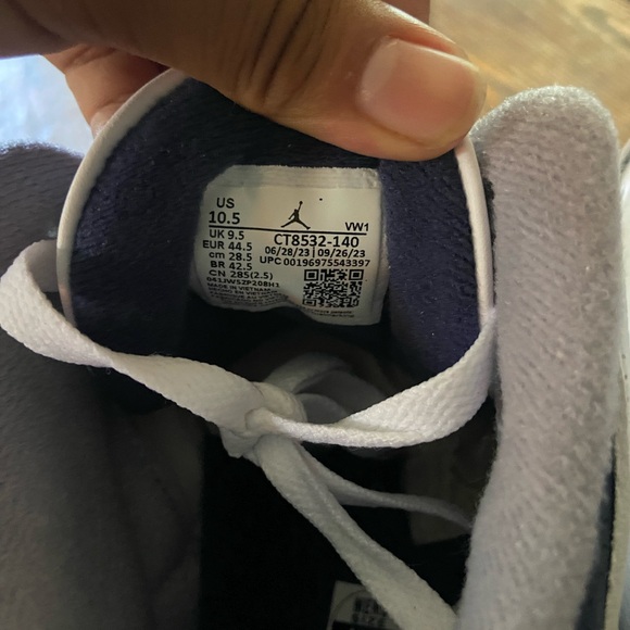 Jordan 3 Midnight navy - Picture 6 of 7